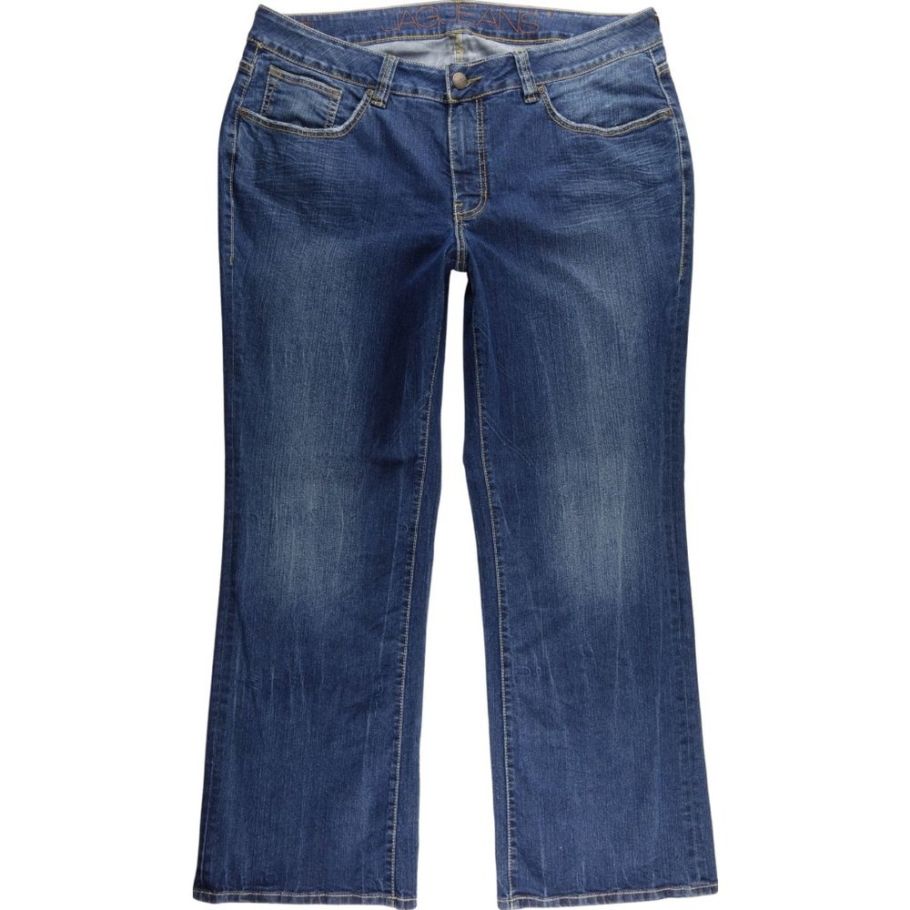 Jag Curvy Fit Boot Cut Jeans Women's Plus 22W Stretch High Rise B953